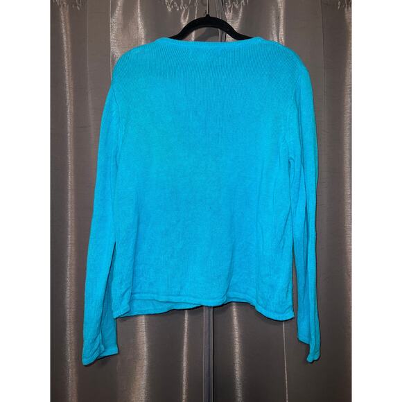 Ugly Christmas Sweater Xmas Size Large Cardigan - Picture 3 of 3